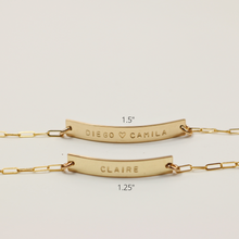 Load image into Gallery viewer, Classic Bar Bracelet 1.25"