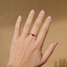 Load image into Gallery viewer, Ruby Ring - July Birthstone