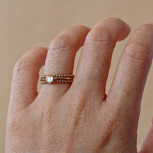 Load image into Gallery viewer, Moonstone Ring - June Birthstone