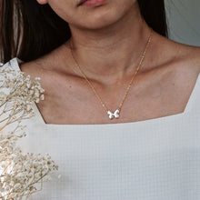 Load image into Gallery viewer, Butterfly Necklace with Birthstone