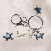 Load image into Gallery viewer, Turtle Personalized Keychain