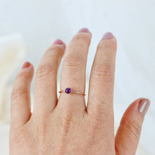 Load image into Gallery viewer, Amethyst Ring - February Birthstone