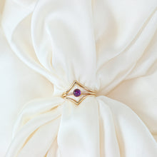 Load image into Gallery viewer, Amethyst Ring (Set of 3) - February Birthstone