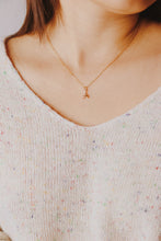 Load image into Gallery viewer, Wire Initial Necklace