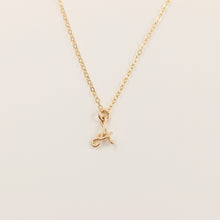 Load image into Gallery viewer, Wire Initial Necklace