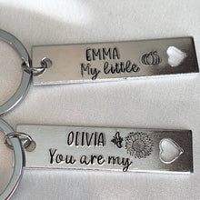 Load image into Gallery viewer, Personalized Keychain (2 line text)