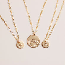 Load image into Gallery viewer, Mama Bear and Me Necklace Set