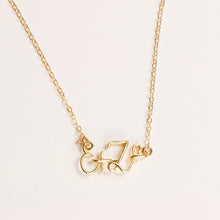 Load image into Gallery viewer, Personalized Two Initials Love Necklace