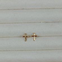 Load image into Gallery viewer, Mini Cross Studs
