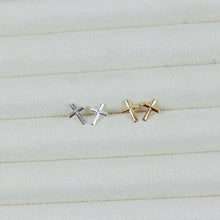 Load image into Gallery viewer, Mini Cross Studs