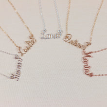 Load image into Gallery viewer, Personalized Name Necklace
