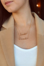 Load image into Gallery viewer, Personalized Double Names Necklace