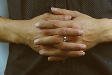 Load image into Gallery viewer, Personalized Hand Stamp Ring - Thick Band Ring
