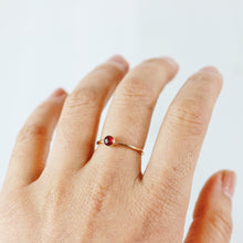 Load image into Gallery viewer, Garnet Ring - January Birthstone