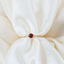 Load image into Gallery viewer, Garnet Ring - January Birthstone