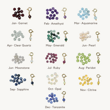 Load image into Gallery viewer, Natural Birthstone Charms