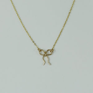 Bow Necklace