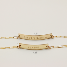 Load image into Gallery viewer, Classic Bar Bracelet 1.25&quot;
