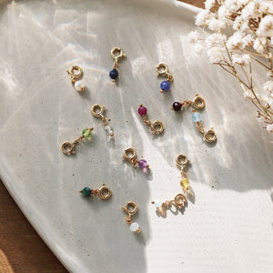 Natural Birthstone Charms