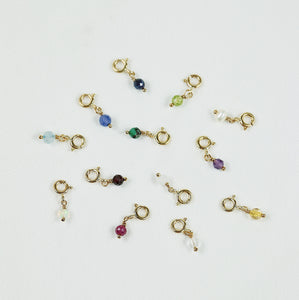 Natural Birthstone Charms