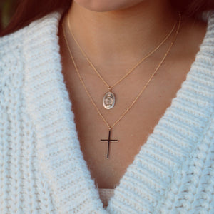 Virgin Mary Necklace - Minimalist