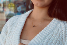 Load image into Gallery viewer, Horizontal Cross Necklace
