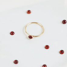 Load image into Gallery viewer, Garnet Ring - January Birthstone
