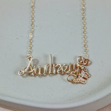 Load image into Gallery viewer, Dreamy Butterfly Name Necklace
