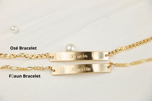 Faun Bracelet (Figaro Thicker Chain)